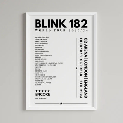 Any A4 Setlist From this selection - £3.99 - All proceeds donated to charity!