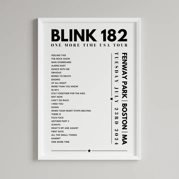 Any A4 Setlist From this selection - £3.99 - All proceeds donated to charity!