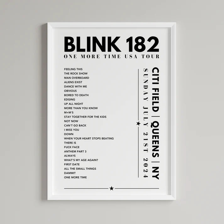 Any A4 Setlist From this selection - £3.99 - All proceeds donated to charity!